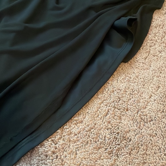 Joe Boxer black flowy/sheer A line elastic band skirt Size XL - Picture 4 of 5